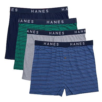 Big & Tall Hanes® 4-pack Ultimate Knit Boxers