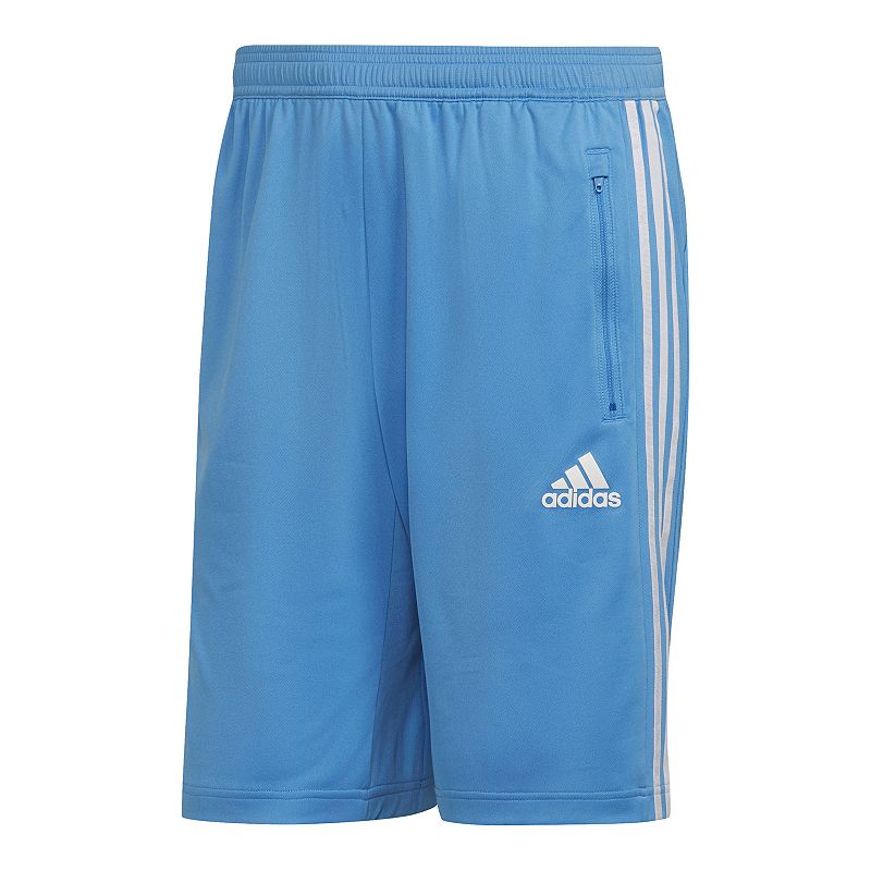 Mens adidas 3 Stripe Shorts, Size: Small, Med Blue