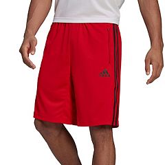 Young and Reckless Bottoms Big R Script SweatShorts- Red Shorts - Mens 11646893967