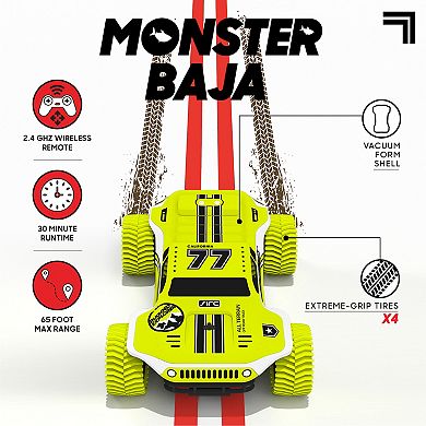 Sharper Image Monster Baja Remote Control All-Terrain Vehicle