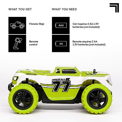 Sharper Image Monster Baja Remote Control All-Terrain Vehicle