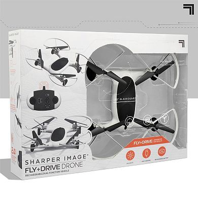 Sharper Image Fly + Drive 7-inch Drone