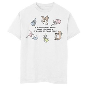 Disney Princess Boys 8-20 If You Dream It Graphic Tee