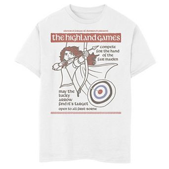 Disney / Pixar's Brave Boys 6-20 Merida The Highland Games Graphic Tee