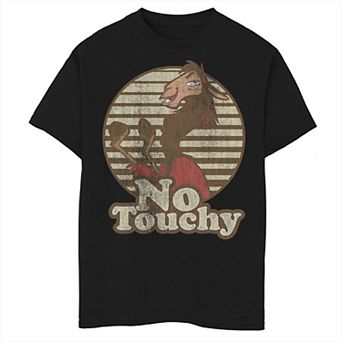 Disney's Emperor's New Groove Boys 8-20 Kuzco Llama No Touchy Graphic Tee