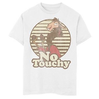 Disney's Emperor's New Groove Boys 8-20 Kuzco Llama No Touchy Graphic Tee