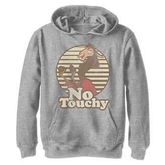 Disney's Emperor's New Groove Boys 8-20 Kuzco Llama No Touchy Graphic Fleece Hoodie