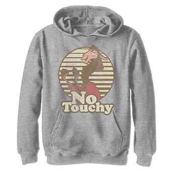Disney's Emperor's New Groove Boys 8-20 Kuzco Llama No Touchy Graphic Fleece Hoodie