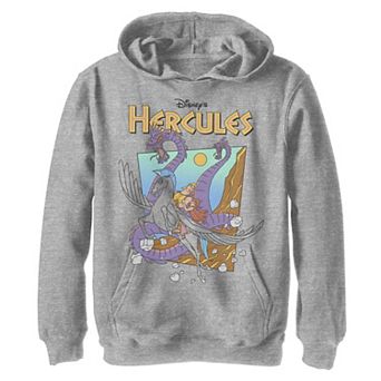 Disney's Hercules Boys 8-20 Hydra Classic Movie Poster Graphic Fleece Hoodie