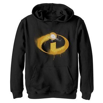 Disney / Pixar's Incredibles Boys 8-20 Spray Paint Logo Graphic Fleece Hoodie