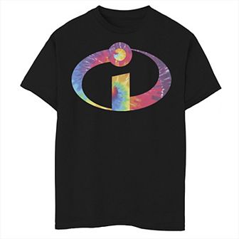 Disney / Pixar's Incredibles Boys 8-20 Tie Dye Logo Graphic Tee