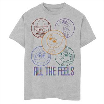Disney / Pixar's Inside Out Boys 8-20 All The Feels Group Shot Graphic Tee