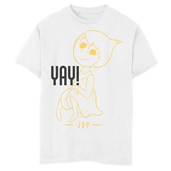 Disney / Pixar's Inside Out Boys 8-20 Joy Yay! Graphic Tee
