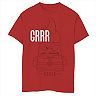 Disney / Pixar's Inside Out Boys 8-20 Anger Grrr Graphic Tee