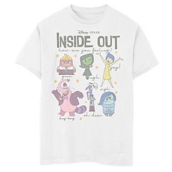 Disney / Pixar's Inside Out Boys 8-20 How Are You Feeling Group Shot Graphic Tee