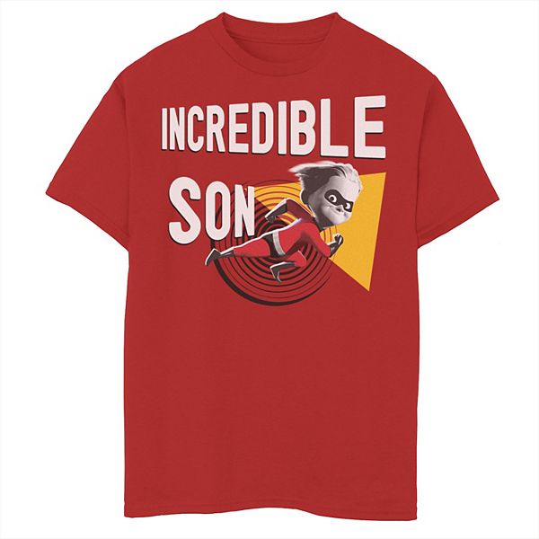 Disney Pixar s Incredibles Boys 8 20 2 Dash Parr 3D Incredible Son Graphic Tee