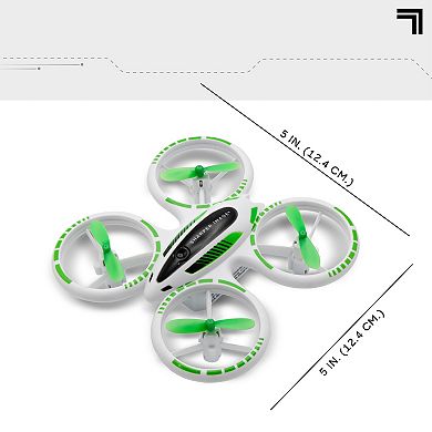 Sharper Image 5inch GLOW Stunt Drone