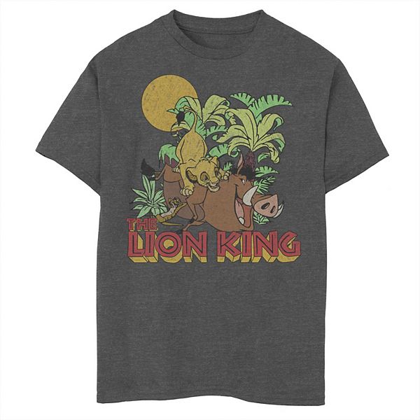Disney's The Lion King Boys 8-20 Tropical Forest Fun Graphic Tee