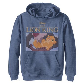 Disney's The Lion King Boys 8-20 Baby Simba Classic Movie Poster Graphic Fleece Hoodie