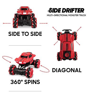 Sharper Image Side Drifter Multi-Directional Monster Truck
