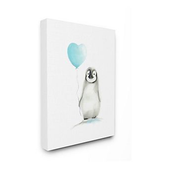 Stupell Home Decor Baby Penguin Canvas Wall Art