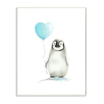 Stupell Home Decor Baby Penguin Plaque Wall Art