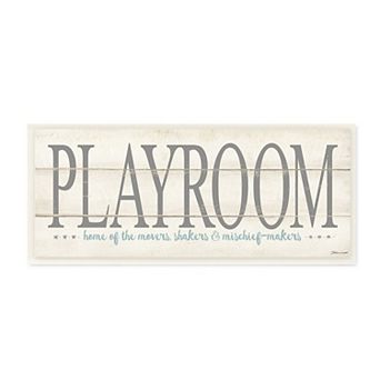 Stupell Home Decor Playroom Mischief Makers Plaque Wall Art
