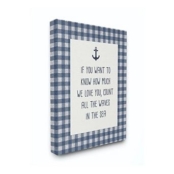 Stupell Home Decor Count The Waves Canvas Wall Art