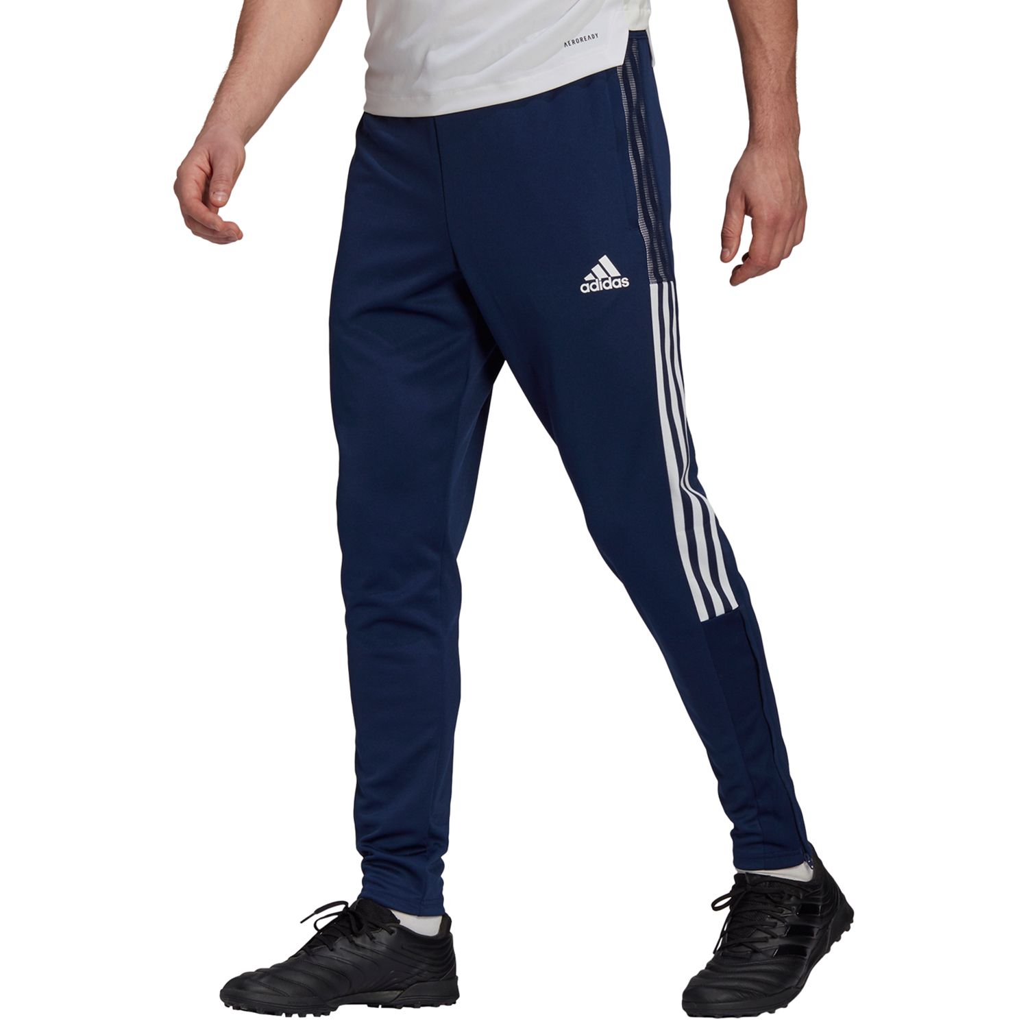 navy blue adidas pants
