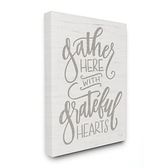 Stupell Home Decor Gather Here Family Canvas Wall Art