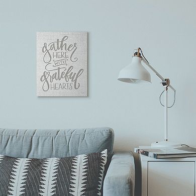 Stupell Home Decor Gather Here Family Canvas Wall Art