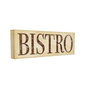 Stupell Home Decor Bistro Kitchen Oversized Stretched Canvas Wall Art by Stephanie Workman Marrott