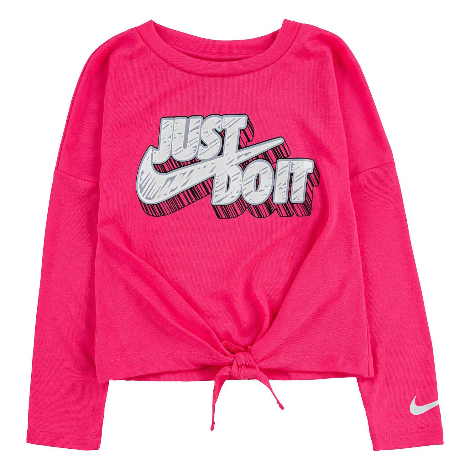 nike swoosh tie crew sweatshirt