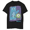 Disney / Pixar's Monsters Inc. Boys 8-20 Mike & Sully Painted Sketch Graphic Tee