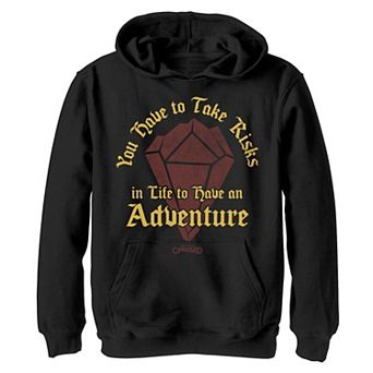 Disney / Pixar's Onward Boys 4-20 You Have To Take Risks In Life Graphic Fleece Hoodie