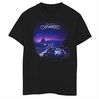 Disney / Pixar's Onward Boys 8-20 Poster Fade Graphic Tee