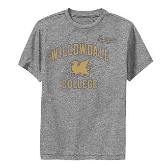 Disney / Pixar's Onward Boys 8-20 Willowdale College Logo Performance Graphic Tee