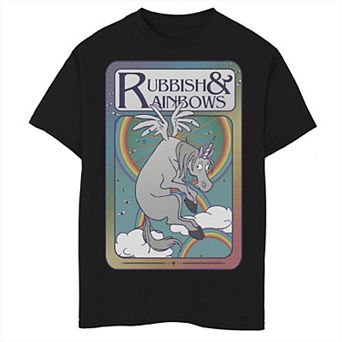Disney / Pixar's Onward Boys 8-20 Rubbish & Rainbows Card Graphic Tee