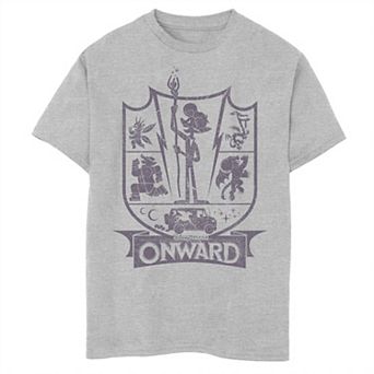 Disney / Pixar's Onward Boys 8-20 Ian Character Badge Graphic Tee