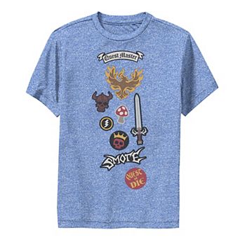 Disney / Pixar's Onward Boys 8-20 Barley Vest Patches Performance Graphic Tee