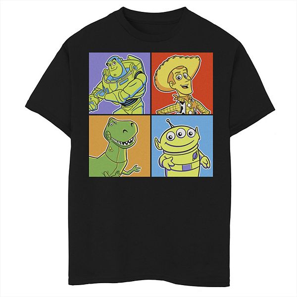 Disney / Pixar's Toy Story Boys 8-20 Group Portrait Panels Graphic Tee