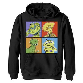 Disney / Pixar's Toy Story Boys 4-20 Group Portrait Panels Graphic Fleece Hoodie