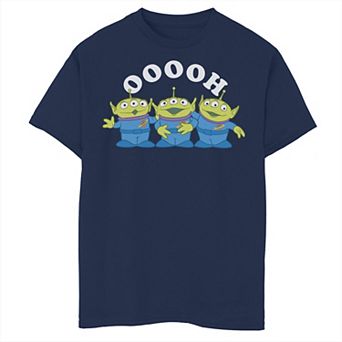 Disney / Pixar's Toy Story Boys 8-20 OOOHHH Aliens Trio Portrait Graphic Tee