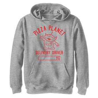 Disney / Pixar's Toy Story Boys 8-20 Pizza Planet Delivery Driver Graphic Fleece Hoodie