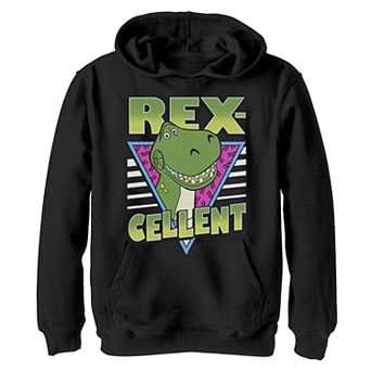Disney / Pixar's Toy Story 4 Boys 4-20 Retro Rex-cellent Portrait Graphic Fleece Hoodie