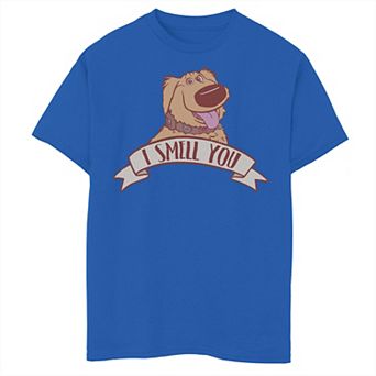 Disney / Pixar's Up Boys 6-20 Dug I Smell You Portrait Graphic Tee