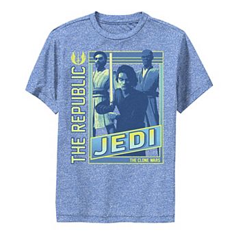 Boys 6-20 Star Wars: The Clone Wars The Republic Jedi Poster Performance Graphic Tee