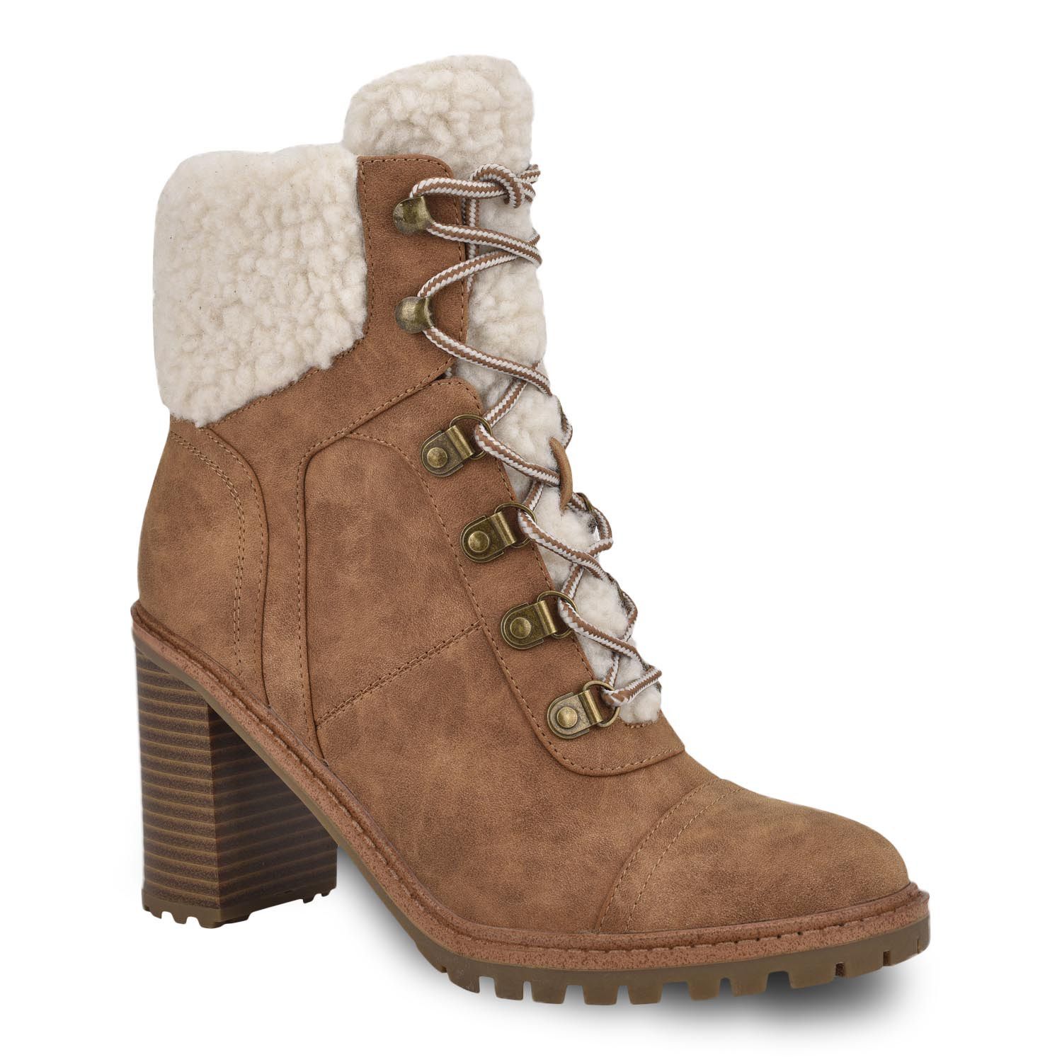 nine west tan ankle boots