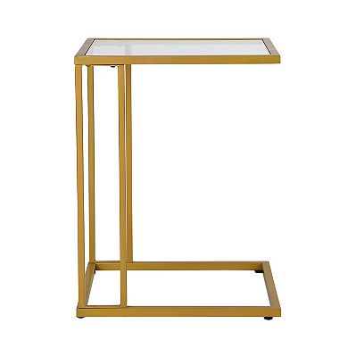 Carolina Living Provenzano Glass-Top C Table