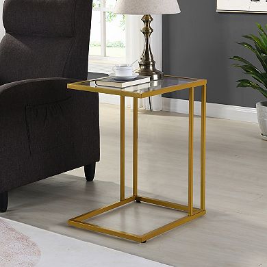 Carolina Living Provenzano Glass-Top C Table
